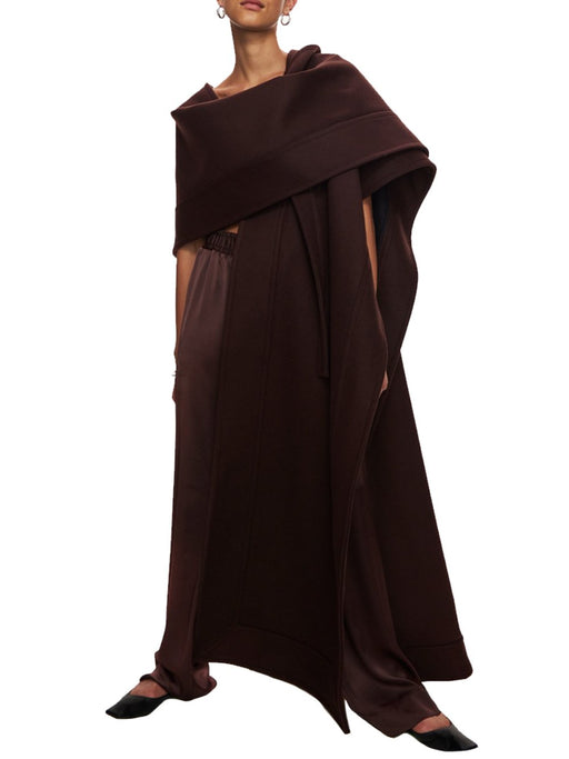 Cashmere V-Neck Cape