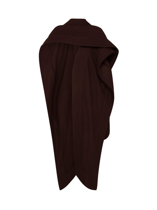 Cashmere V-Neck Cape