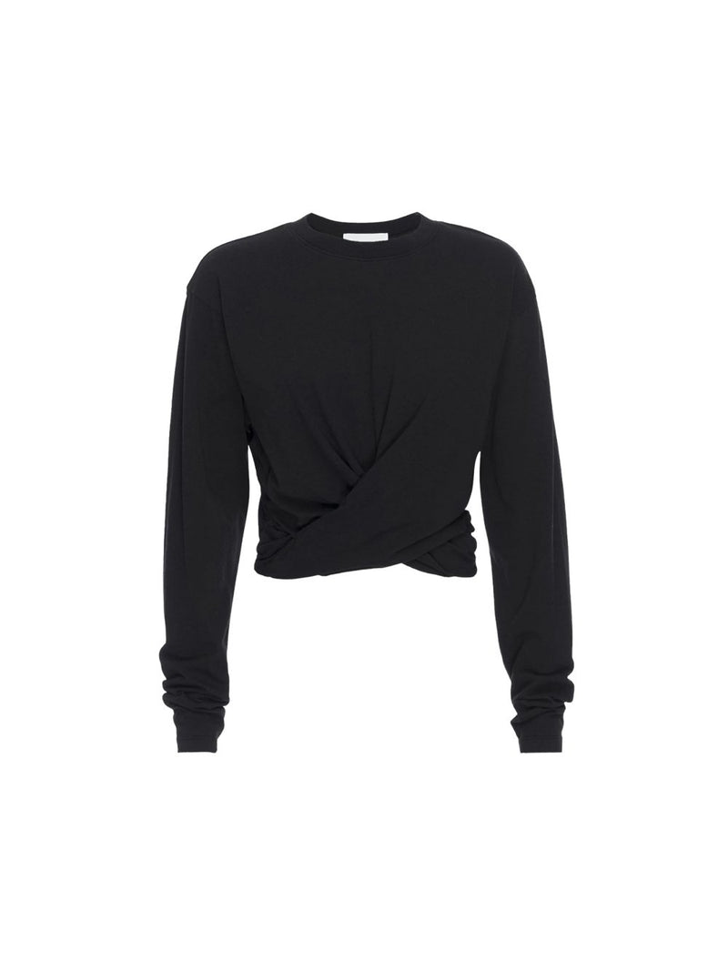 Wrap-Around Long Sleeved Tee