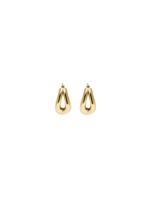 Plated Twist Earrings